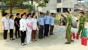 Huấn luyện nghiệp vụ phòng cháy và chữa cháy năm 2017