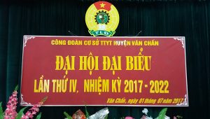 Đại hội công đoàn cơ sở TTYT huyện Văn Chấn nhiệm kỳ 2017-2022 thành công tốt đẹp