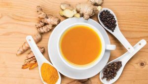 Công dụng của trà gừng nghệ