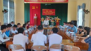 THẨM ĐỊNH XÃ ĐẠT TIÊU CHÍ QUỐC GIA VỀ Y TẾ