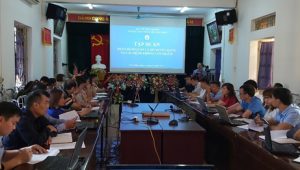 TRUNG TÂM Y TẾ HUYỆN VĂN CHẤN TỔ CHỨC TẬP HUẤN PHẦN MỀM QUẢN LÝ HỒ SƠ SỨC KHỎE VÀ CÁC BỆNH KHÔNG LÂY NHIỄM