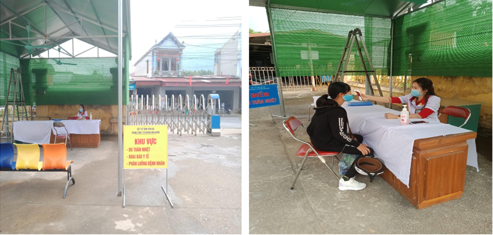 Trung tâm Y tế huyện Văn Chấn triển khai các hoạt động tăng cường phòng chống dịch bệnh Covid-19