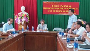 THẨM ĐỊNH XÃ ĐẠT TIÊU CHÍ QUỐC GIA VỀ Y TẾ NĂM 2020