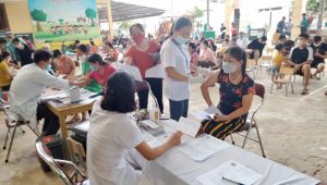 Trung tâm y tế Văn Chấn tổ chức chiến dịch tiêm vắc xin phòng COVID-19 đợt 7  (tháng 9/2021) trên địa bàn huyện