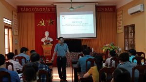 Trung tâm Y tế Văn Chấn tập huấn kiến thức và kỹ năng tuyên truyền  phòng chống, chống bệnh dại năm 2022