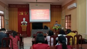 Trung tâm Y tế Văn Chấn tổ chức tọa đàm kỷ niệm 113 năm ngày Quốc tế  phụ nữ 8/3/2023 và 1923 năm khởi nghĩa Hai Bà Trưng.