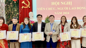 Trung tâm Y tế huyện Văn Chấn tổ chức Hội nghị viên chức, người lao động năm 2024