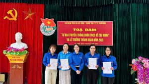 Chi đoàn TNCS Hồ Chí Minh Trung tâm Y tế huyện Văn Chấn tổ chức các hoạt động Chào mừng kỷ niệm 94 năm Ngày thành lập Đoàn TNCS Hồ Chí Minh (26/3/1931-26/3/2025) và tổ chức lễ trưởng thành đoàn năm 2025