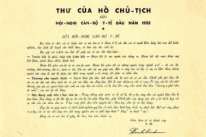 Thư của Chủ Tịch Hồ Chí Minh gửi Hội nghị cán bộ y tế ngày 27/2/1955