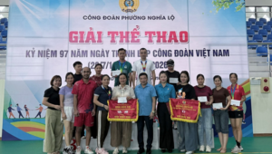 CÔNG ĐOÀN CƠ SỞ TRUNG TÂM Y TẾ KHU VỰC VĂN CHẤN THAM GIA GIẢI THỂ THAO CHÀO MỪNG KỶ NIỆM 97 NĂM NGÀY THÀNH LẬP CÔNG ĐOÀN VIỆT NAM   (28/7/1929 – 28/7/2026)